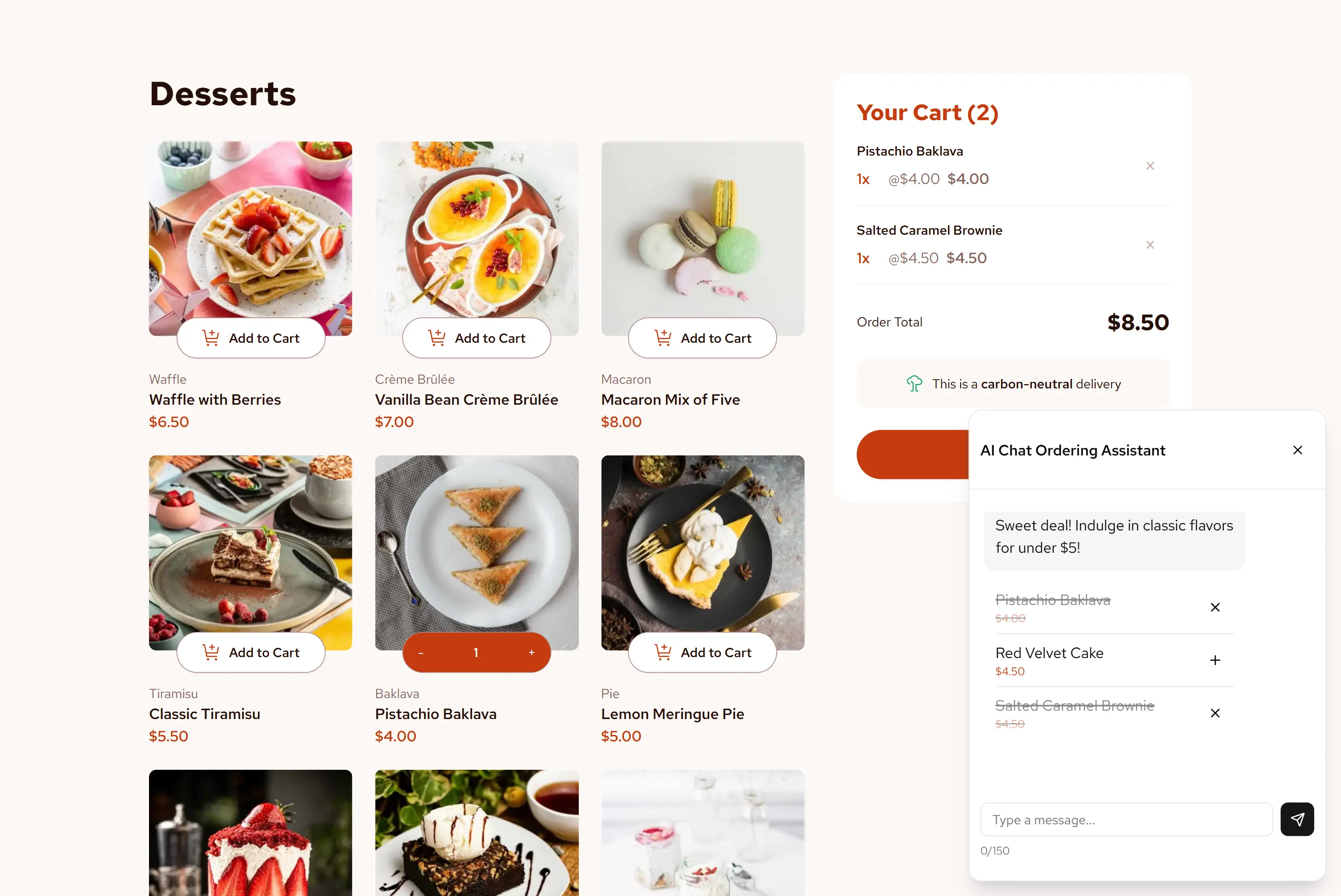 AI Ordering System